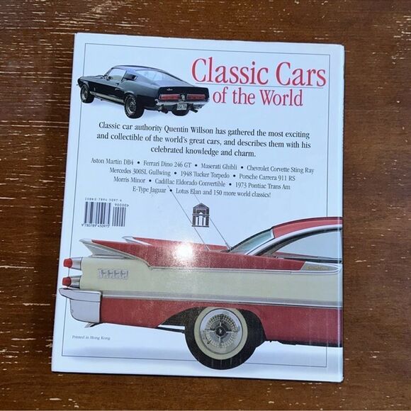 CLASSIC CARS OF THE WORLD a Coffee Table Book by Quentin Willson - Picture 3 of 16